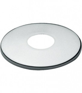 Rosace de robinet laiton chrome 3/8" x 20mm