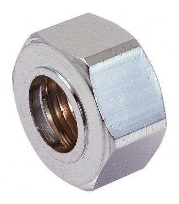 Raccord laiton Ecrou à collet battu chromE 8374GC 10-3/8"