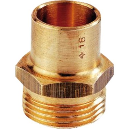 Clesse:raccordement de regulateur Cal.15 3/4''cuivre a braser 18x1 Pour B6N/B10N/BCH30 ect.pour entrée