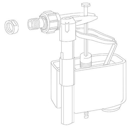 Robinet-flotteur 1/2"