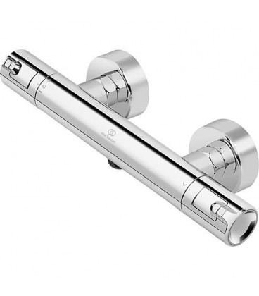 Thermostat de douche en saillie Ceratherm T50, chrome, saillie 78 mm