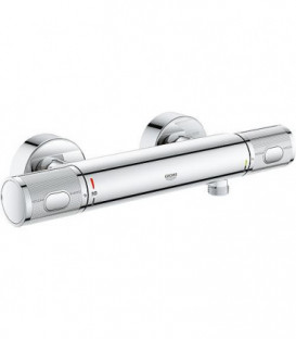 Thermostat de douche Grohe Grotherm 1000 Performance chrome entraxe sortie douche 79 mm