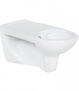WC suspendu Elida sans bord de rinçage, céramique blanc, Lxhxp: 380x390x730mm