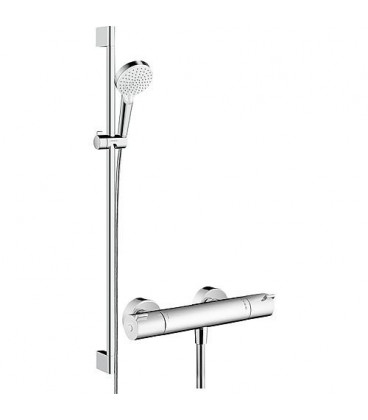 Kit de douche Hansgrohe Crometta Vario, avec Ecostat 1001 CL barre de douche 900 mm