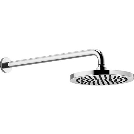 Pomme de douche Dornbracht diam. 220mm, avec tuyau raccord mural entraxe 450mm, chrome