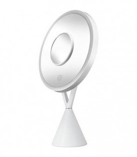 Miroir cosmetique Lady Mirror diam. 210mm, eclairage LED, batterie 100mm insert aimant