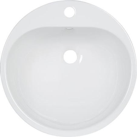 Evier a encastrer Alape EW3 sans trop-plein, diam. 475 mm blanc