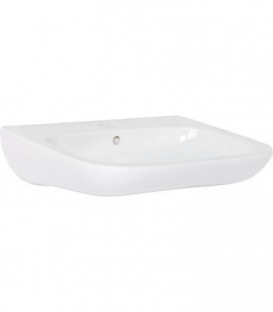 Vasque Duravit D-Code 600 mm avec trop plein, 1 percage mitigeur