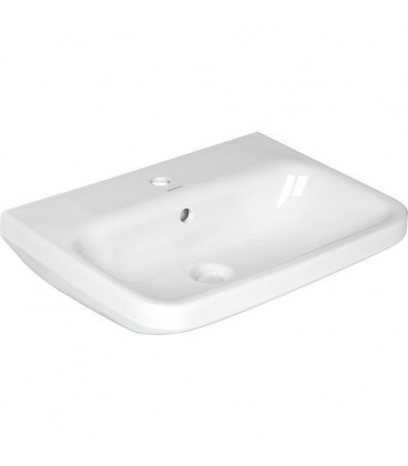 Vasque Duravit Durastyle 600x440 mm, blanc, avec trop-plein 1 trou de robinet central