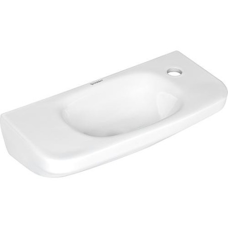 Lave-main Duravit Durastyle, 500x220mm, blnac sans trop-plein, 1 trou robinet droit