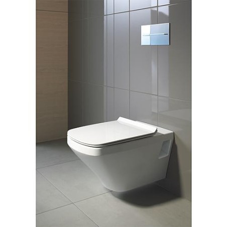 WC suspendu Duravit Durastyle, rimless, blanc lxhxp: 370x350x540 mm