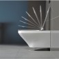 WC suspendu Duravit Durastyle, rimless, blanc lxhxp: 370x350x540 mm