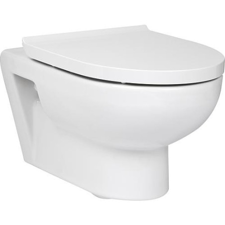 WC suspendu DURAVIT Durastyle Basic Rimless profond, blanc