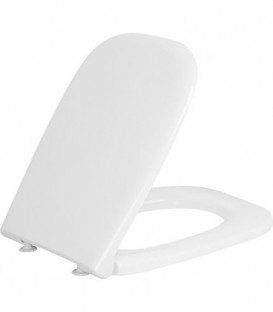 Abattant WC Duravit D-Code Softclose, blanc pour WC Compact