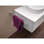 Porte serviette emco trend chromé, 2 bras orientable, 450 mm