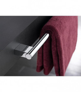 Porte drap de bain emco systeme 2 chromé, 600 mm