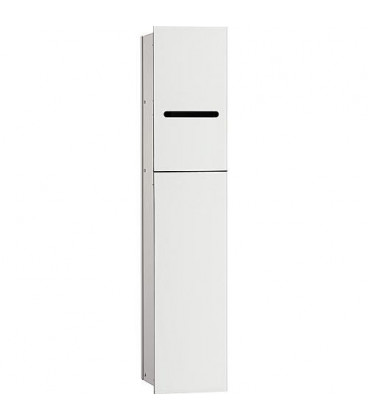 Module de WC emco asis 2.0 encast butee droite, hauteur 811mm blanc