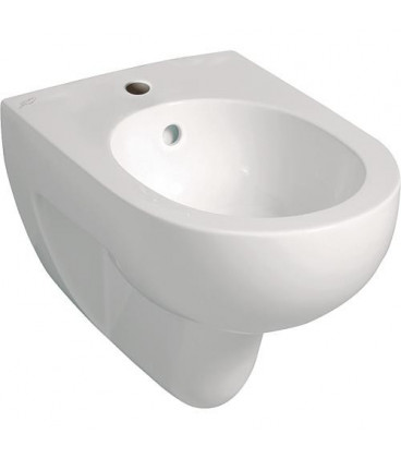 Bidet suspendu Geberit Renova blanc, lxhxp: 350x340x550mm