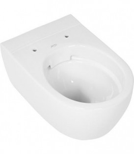 WC suspendu Geberit Icon blanc, sans bord de rincage, avec Kera-Tect, lxpxh:355x530x330mm