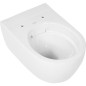 WC suspendu Geberit Icon blanc, sans bord de rincage, avec Kera-Tect, lxpxh:355x530x330mm