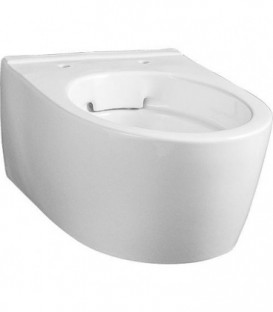 WC suspendu mural Geberit ICon raccourci, sans rebord, lxhxp: 355x490x330mm, blanc