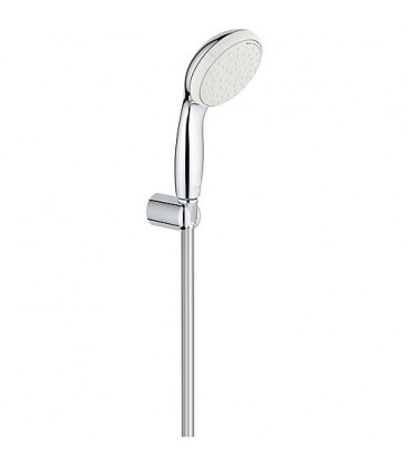 Garniture de douche Grohe Tempesta 100, chromé, 2 jets, fixation douchette, tuyau