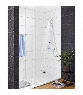 Kit de douchette Grohe Tempesta 100, chromé, barre de douche 900mm, 2 types de jet