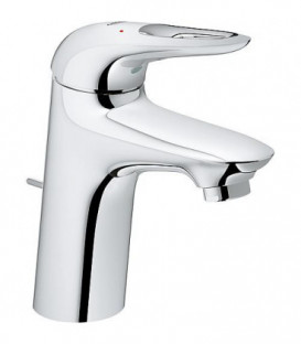 mitigeur lavabo Grohe Eurostyle, chromé, levier évidé