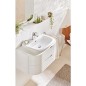 mitigeur lavabo Grohe Eurostyle, chromé, levier évidé