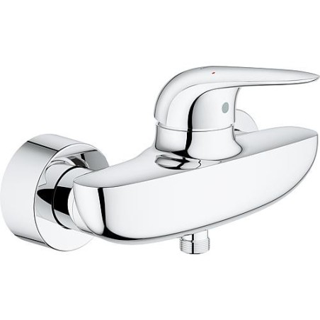 Mitigeur de douche Grohe Eurostyle, chromé, levier fermé encastré