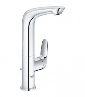 Mitigeur lavabo grohe Eurostyle, chromé, modèle haut levier plein