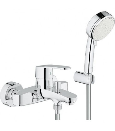 Mitigeur bain/douche Grohe Eurostyle C, avec garniteur de douche Tempesta C100