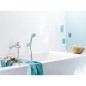 Melangeur baignoire Grohe Eurosmart, montage mural, chrome Securise