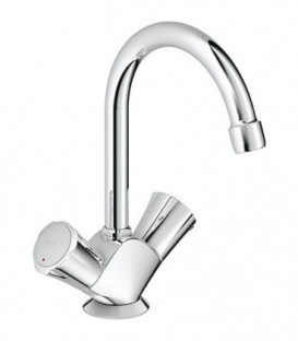 Robinet de lavabo monotrou Costa DN 15, Bec orientable chrome