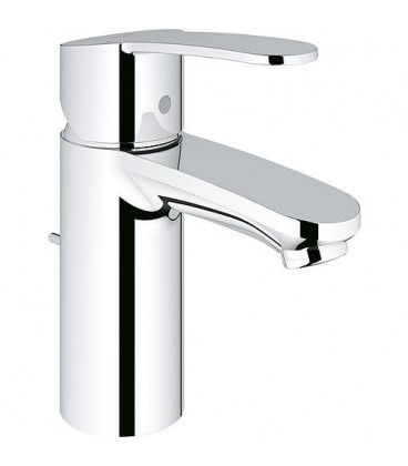 Mitigeur de lavabo Eurostyle C EcoJoy garniture d´écoulement à tirette,chromé