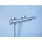 Thermostat de douche Grohe Grotherm 800, montage mural, chrome securise