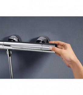 GROHE Mitigeur thermostatique de douche Grohtherm 800 C montage murale, chrome