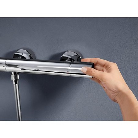 GROHE Mitigeur thermostatique de douche Grohtherm 800 C montage murale, chrome