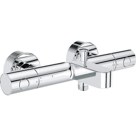 Grohe Mitigeur thermostatique de baignoire, Grohtherm 800 C montage mural, chrome