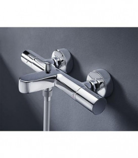 Grohe Mitigeur thermostatique de baignoire, Grohtherm 800 C montage mural, chrome