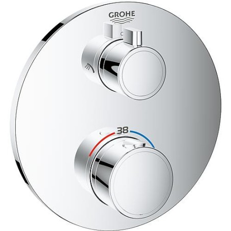 Thermostat Grohe Grohtherm douchette (rond) pour 35600 chrome,