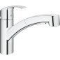 Mitigeur evier Grohe Eurosmart chrome, avec douchette extractible