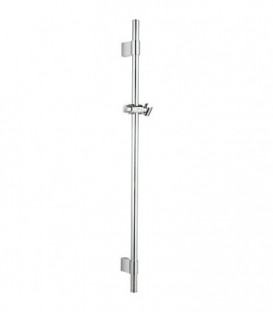 Barre douche Rainshower chromée 1150 mm,support mural,curseur articulation