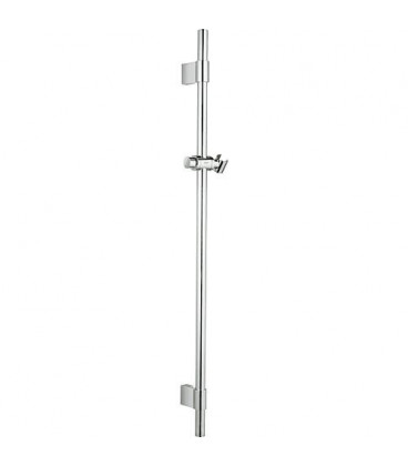 Barre douche Rainshower chromée 1150 mm,support mural,curseur articulation