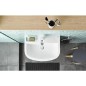 Vasque Grohe Bau blanc, lxhxp:650x153x468mm