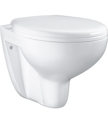 WC suspendu Grohe Bau blanc, sans bord de rincage lxpxh:368x531x363mm