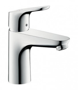 mitigeur Hansgrohe Focus 100 Eco C3,garniture d ecoulement saillie 119 mm, chromé