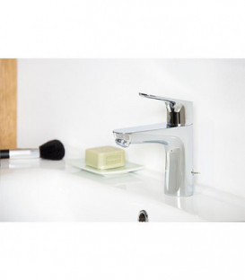 mitigeur Hansgrohe Focus 100 Eco C3,garniture d ecoulement saillie 119 mm, chromé