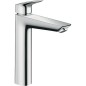 mitigeur Hansgrohe Logis 190 Eco C3,garniture d ecoulement Saillie 166 mm, chromé