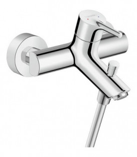 Mitigeur bain/douche Hansgrohe Talis S, chromé en saillie